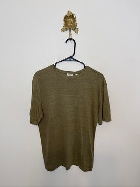 Aritzia Babaton Loom Linen Pegasus T-Shirt XS